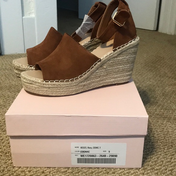 Just Fab Macey wedged size 9 - Picture 2 of 4